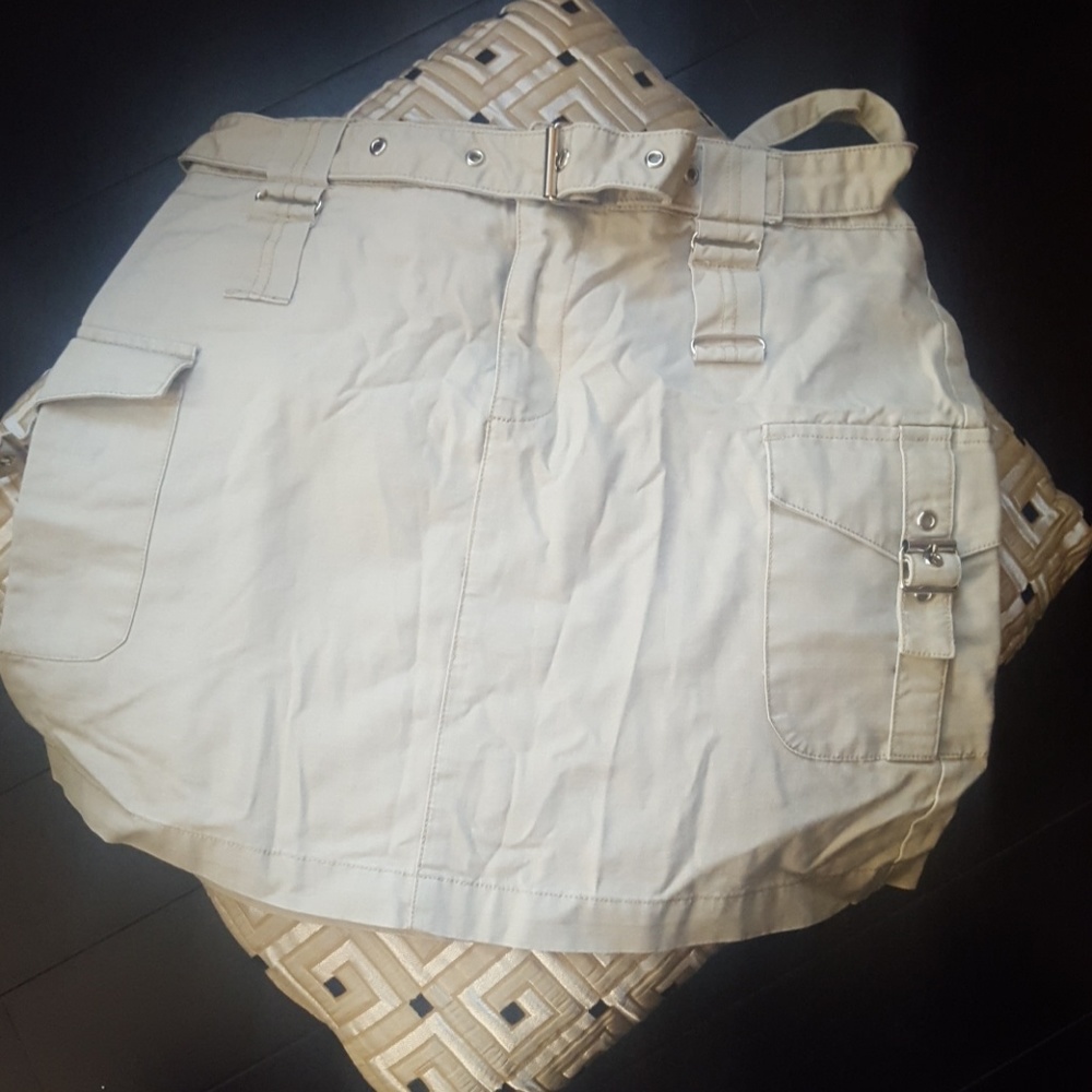 Khaki Vintage Skirt